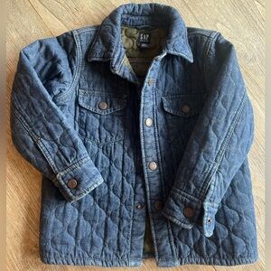 Gap Quilted Denim Jacket